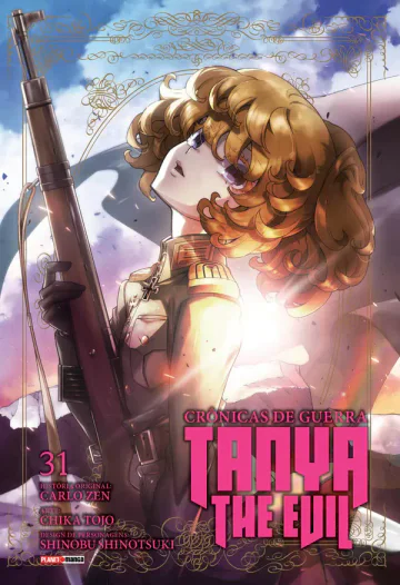 Capa de Tanya The Evil: Crônicas De Guerra Vol. 31, Panini