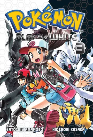Capa de Pokémon Black And White Vol. 3, Panini