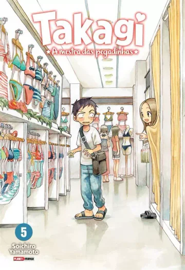 Capa de Takagi: A Mestra Das Pegadinhas Vol. 5, Panini