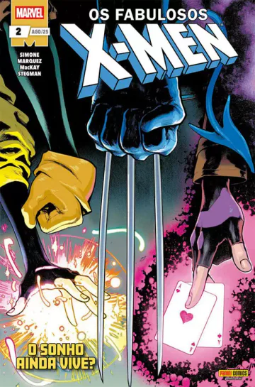 Capa de Os Fabulosos X-Men (2025) 02, Panini