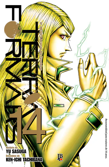 Capa de Terra Formars #14, Editora JBC