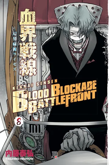 Capa de Blood Blockade Battlefront #08, Editora JBC