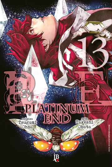 Capa de Platinum End #13, Editora JBC