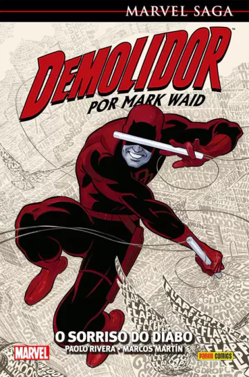 Capa de Demolidor Por Mark Waid Vol. 01, Panini
