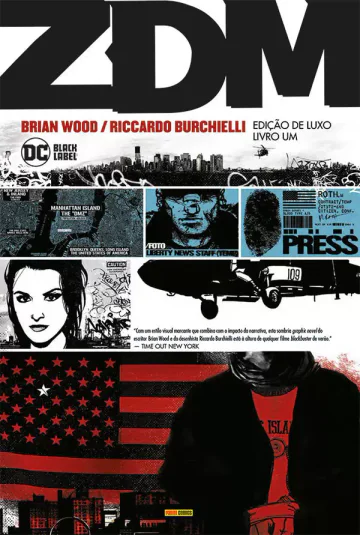 Capa de ZDM Vol. 1 - Edição De Luxo, Panini