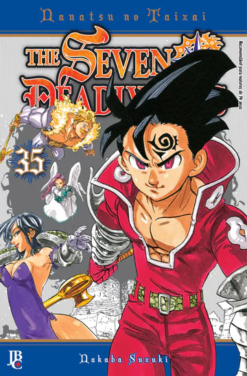 Capa de The Seven Deadly Sins #35, Editora JBC