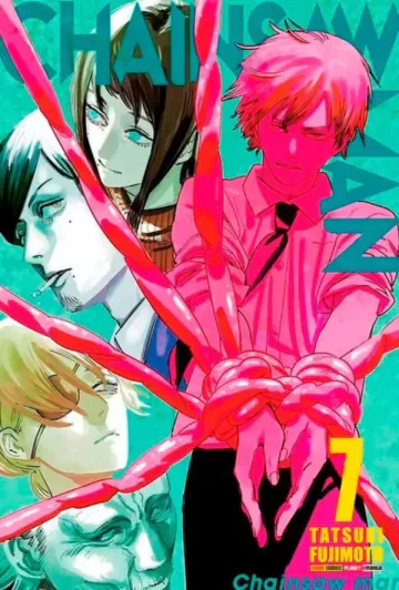 Capa de Chainsaw Man Vol. 7, Panini