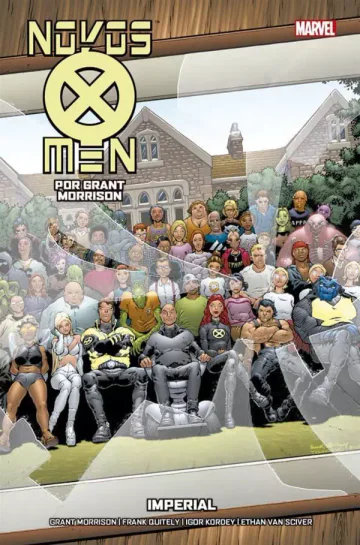 Capa de Novos X-Men Por Grant Morrison Vol. 2, Panini