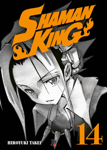 Capa de Shaman King BIG #14, Editora JBC