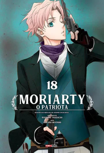 Capa de Moriarty: O Patriota Vol. 18, Panini