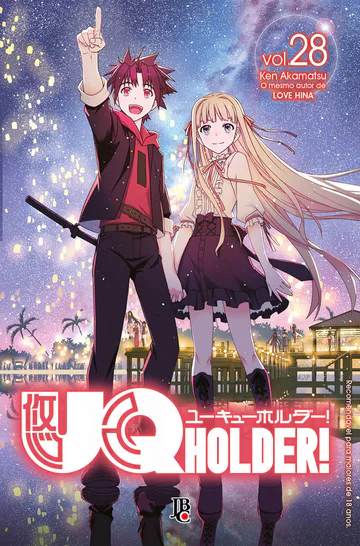 Capa de UQ Holder! #28, Editora JBC