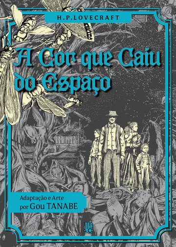 Capa de H.P. Lovecraft - A Cor que Caiu do Espaço, Editora JBC