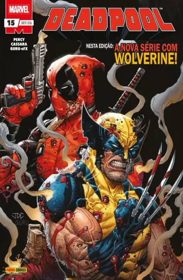 Capa de Deadpool (2025) 15, Panini