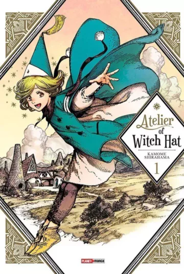 Capa de Atelier Of Witch Hat Vol. 1, Panini