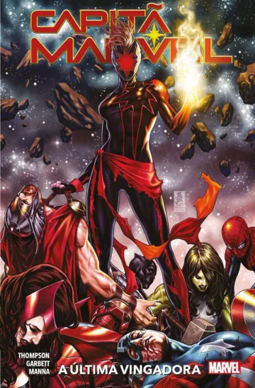 Capa de Capitã Marvel Vol. 3, Panini