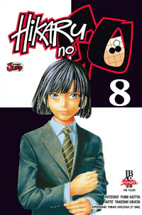 Capa de Hikaru no Go #08, Editora JBC