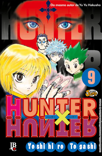 Capa de Hunter X Hunter #09, Editora JBC