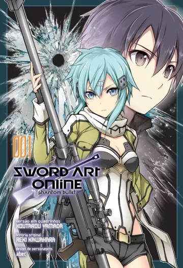 Capa de Sword Art Online: Phantom Bullet Vol. 1, Panini