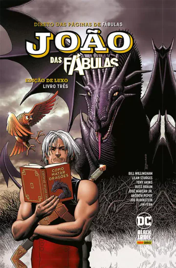 Capa de João Das Fábulas - Edição De Luxo Vol. 3, Panini