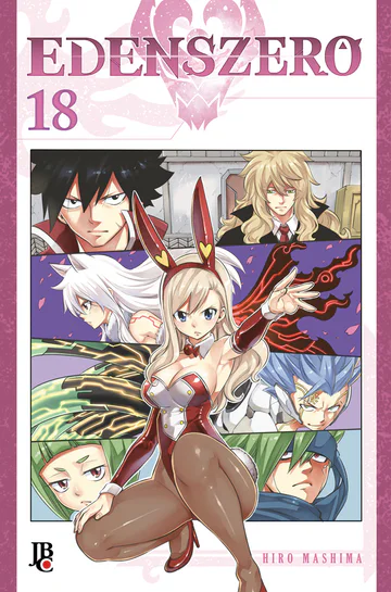 Capa de Edens Zero #18, Editora JBC