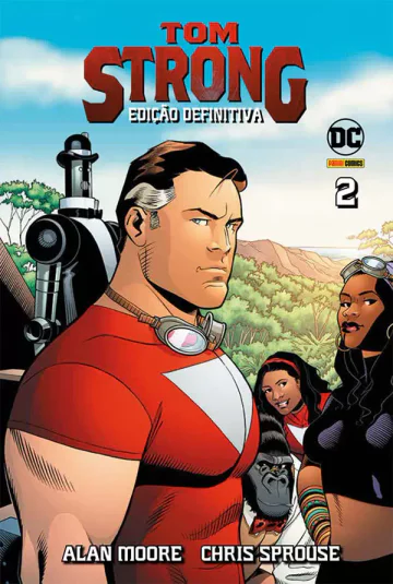 Capa de Tom Strong: Edição Definitiva Vol. 2, Panini