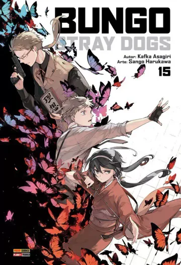 Capa de Bungo Stray Dogs Vol. 15, Panini