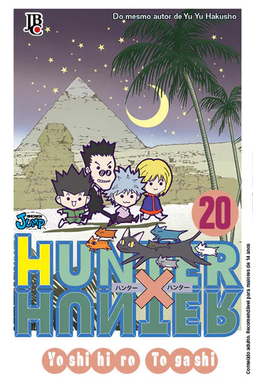 Capa de Hunter X Hunter #20, Editora JBC