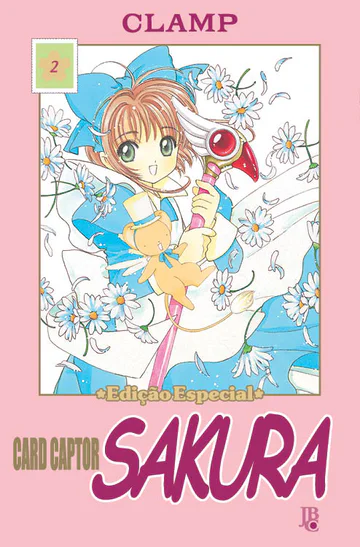 Capa de Card Captor Sakura #02, Editora JBC