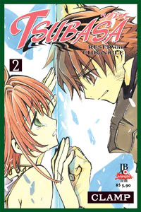 Capa de Tsubasa #02, Editora JBC