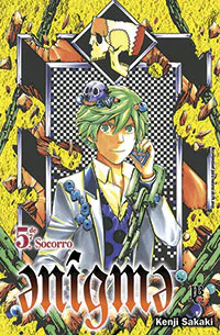 Capa de Enigma #05, Editora JBC