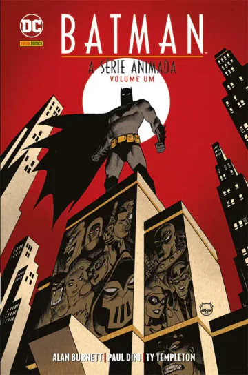 Capa de Batman: A Série Animada Vol. 01, Panini