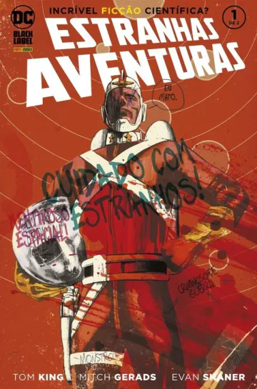 Capa de Estranhas Aventuras Vol. 1, Panini