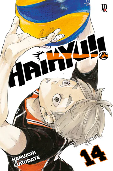 Capa de Haikyu!! #14, Editora JBC