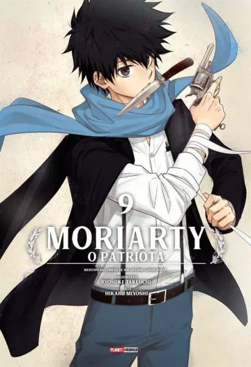 Capa de Moriarty: O Patriota Vol. 9, Panini