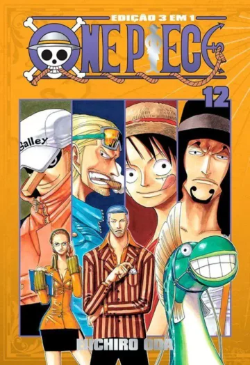 Capa de One Piece 3 Em 1 Vol. 12, Panini