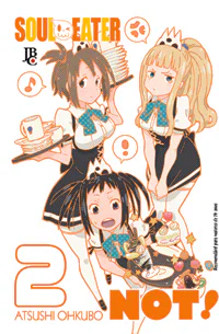 Capa de Soul Eater NOT! #02, Editora JBC