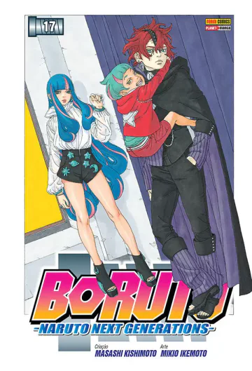 Capa de Boruto: Naruto Next Generations Vol. 17, Panini