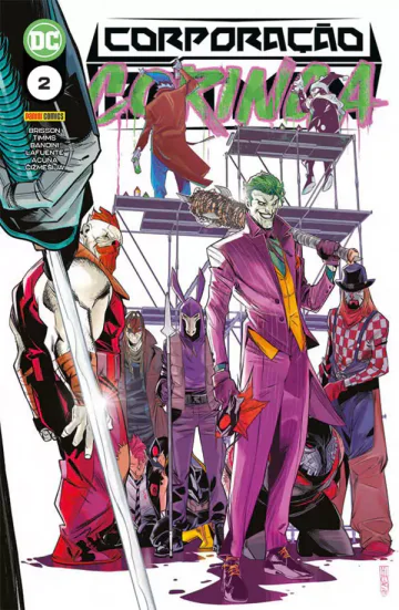 Capa de Corporação Batman (2023) Vol. 2, Panini