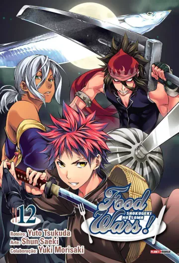 Capa de Food Wars Vol. 12, Panini