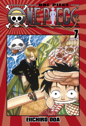 Capa de One Piece Vol. 7, Panini