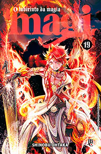 Capa de Magi: O Labirinto da Magia #19, Editora JBC