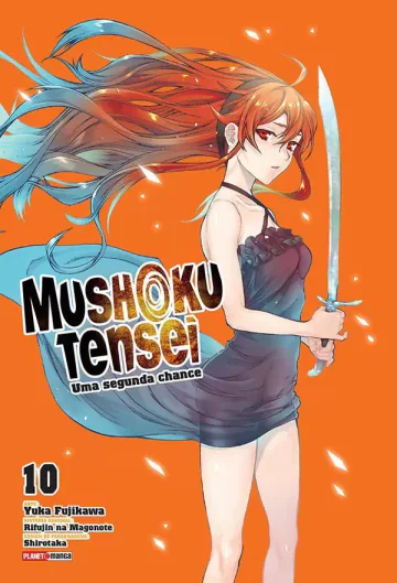 Capa de Mushoku Tensei: Uma Segunda Chance Vol. 10, Panini