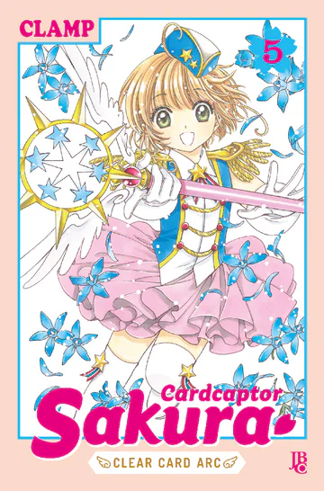 Capa de Cardcaptor Sakura Clear Card Arc #05, Editora JBC