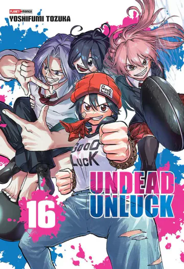Capa de Undead Unluck Vol. 16, Panini