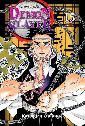 Capa de Demon Slayer - Kimetsu No Yaiba Vol. 15, Panini