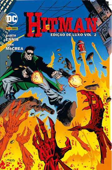 Capa de Hitman - Edição De Luxo Vol. 2, Panini