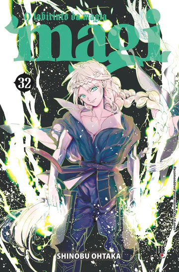 Capa de Magi: O Labirinto da Magia #32, Editora JBC