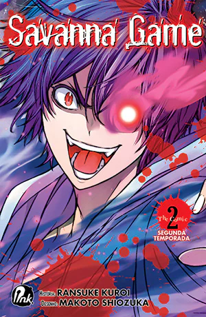 Capa de Savanna Game #02 - 2ª temporada, Editora JBC