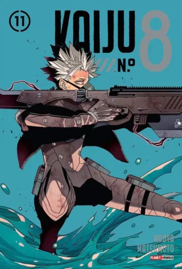 Capa de Kaiju N.° 8 Vol. 11, Panini