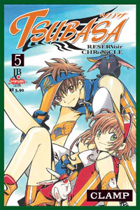 Capa de Tsubasa #05, Editora JBC